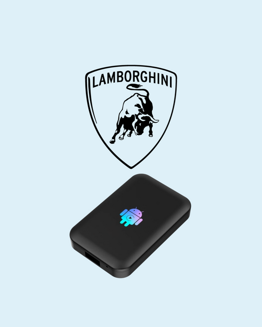 AI-media box voor Lamborghini